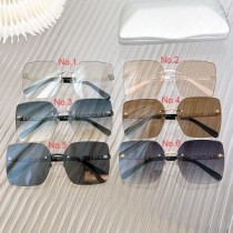 Balenciaga BB0312S Square Metal Sunglasses