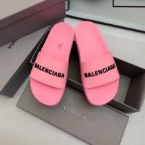Balenciaga Pool Slides Women In Pink