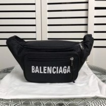 Balenciaga Wheel Beltpack Canvas In BlackWhite