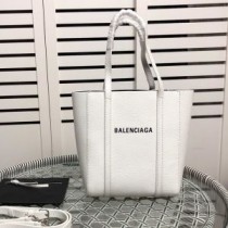 Balenciaga XXS Everyday Tote Bag Calfskin In White