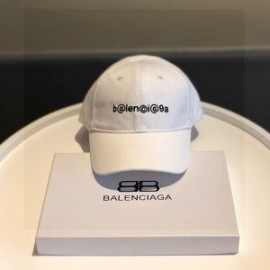 Balenciaga Classic Baseball Cap In White