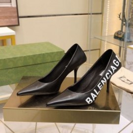 Balenciaga Knife 80MM Pumps Sheepskin Women In Black