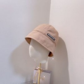 Balenciaga Logo Bucket Hat In Khaki