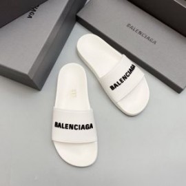 Balenciaga Pool Slides UniseX In White