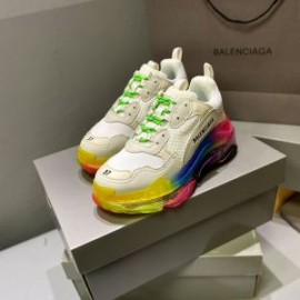 Balenciaga Triple S Sneakers Multicolor Sole UniseX In ApricotRose